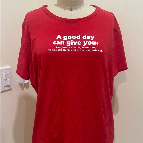 Zara red T-shirt